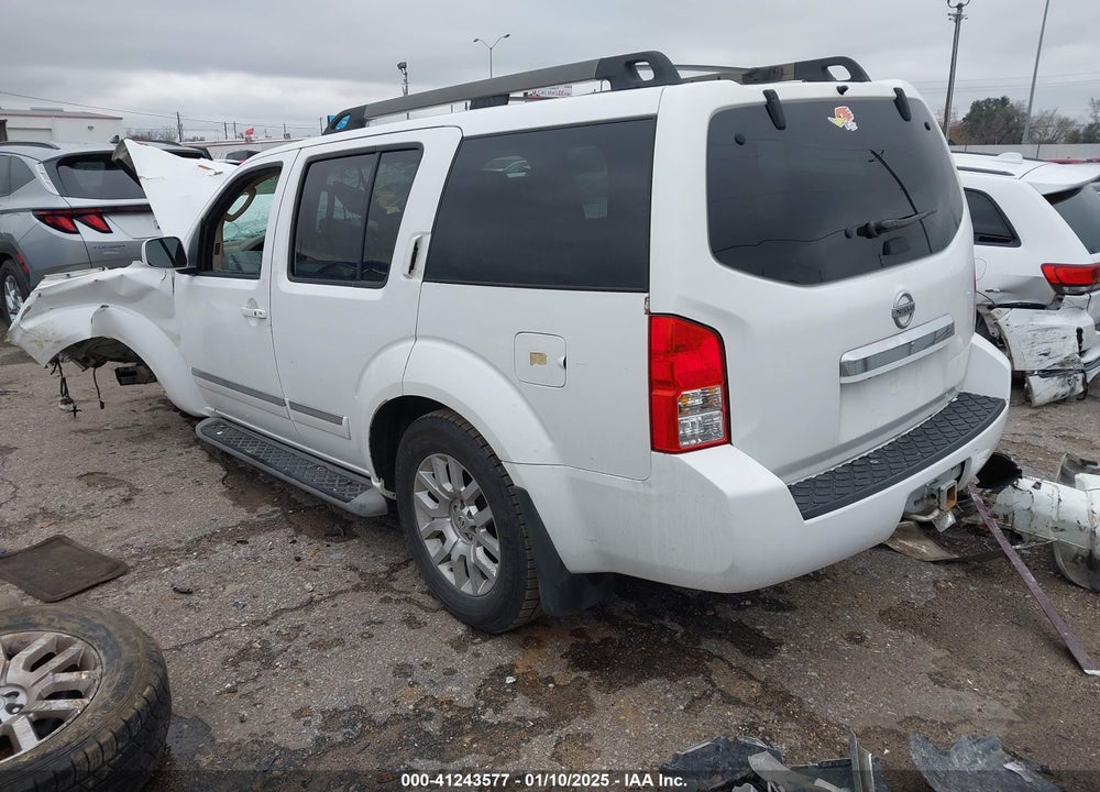 2012 NISSAN PATHFINDER LE VIN: 5N1AR1NN6CC614408