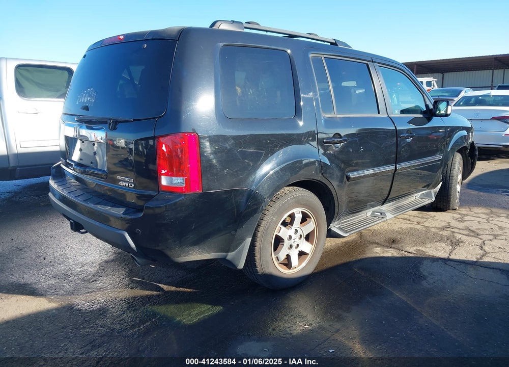 2010 HONDA PILOT TOURING VIN: 5FNYF4H90AB005553