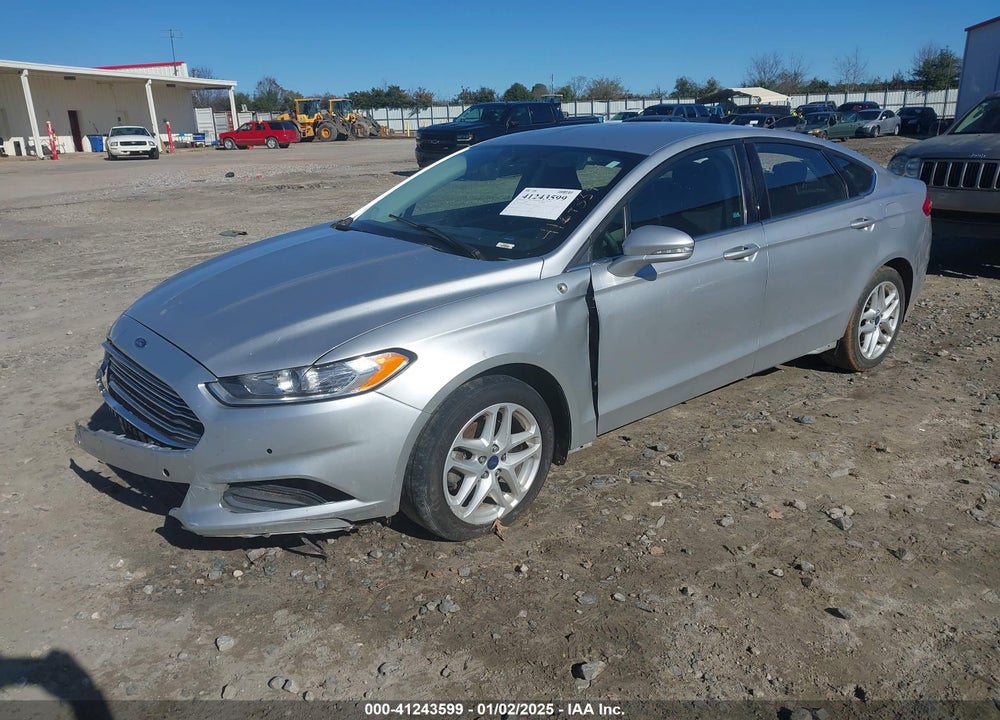 2014 FORD FUSION SE VIN: 3FA6P0H7XER245201