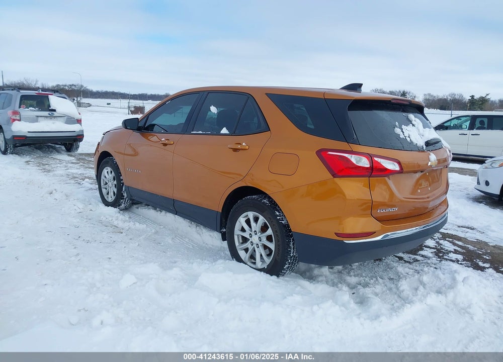 2018 CHEVROLET EQUINOX LS VIN: 2GNAXHEV7J6139917