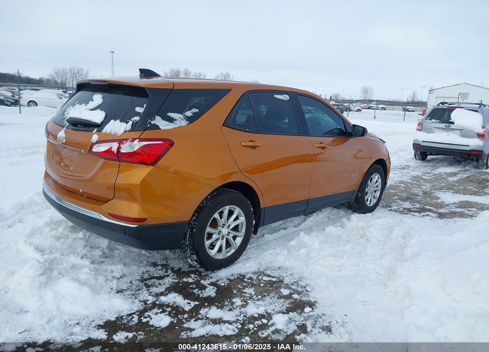 2018 CHEVROLET EQUINOX LS VIN: 2GNAXHEV7J6139917