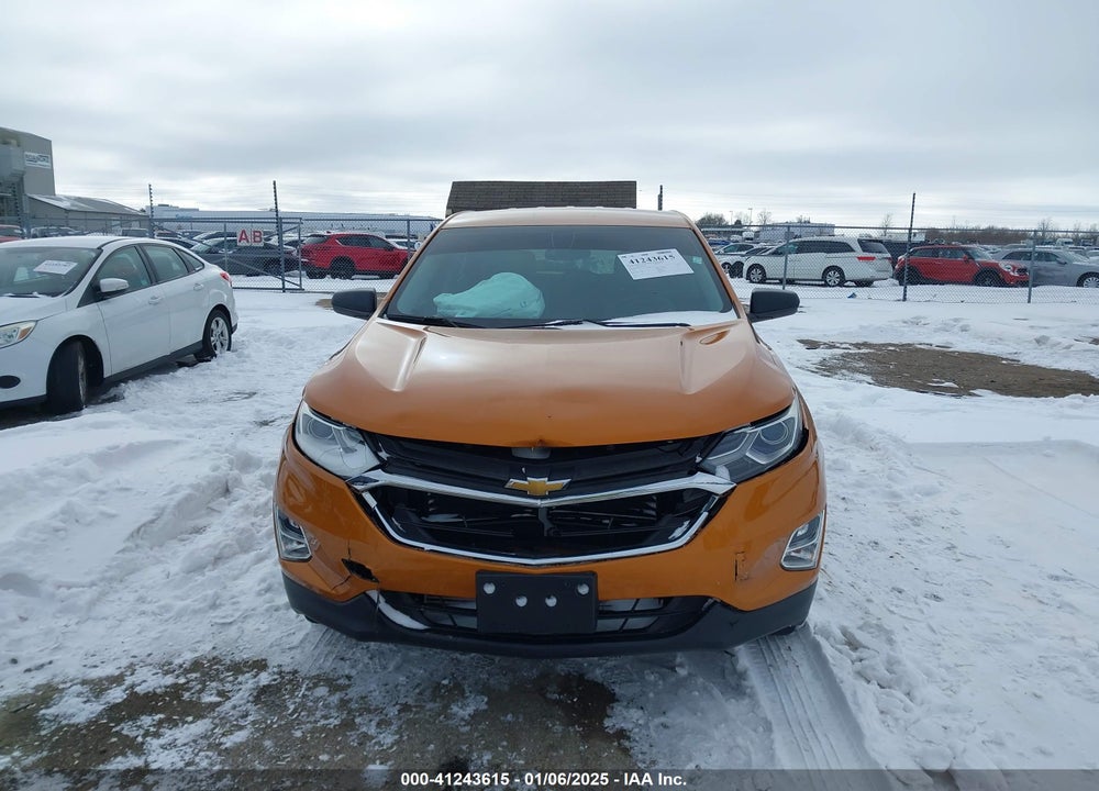 2018 CHEVROLET EQUINOX LS VIN: 2GNAXHEV7J6139917