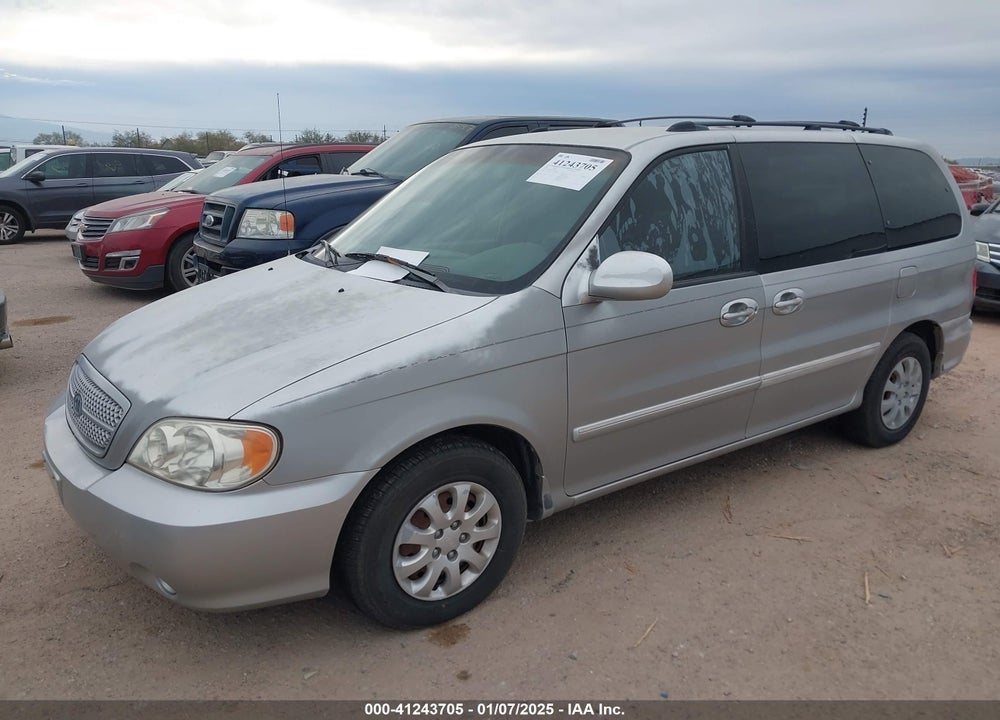 2004 KIA SEDONA EX/LX VIN: KNDUP131X46513783