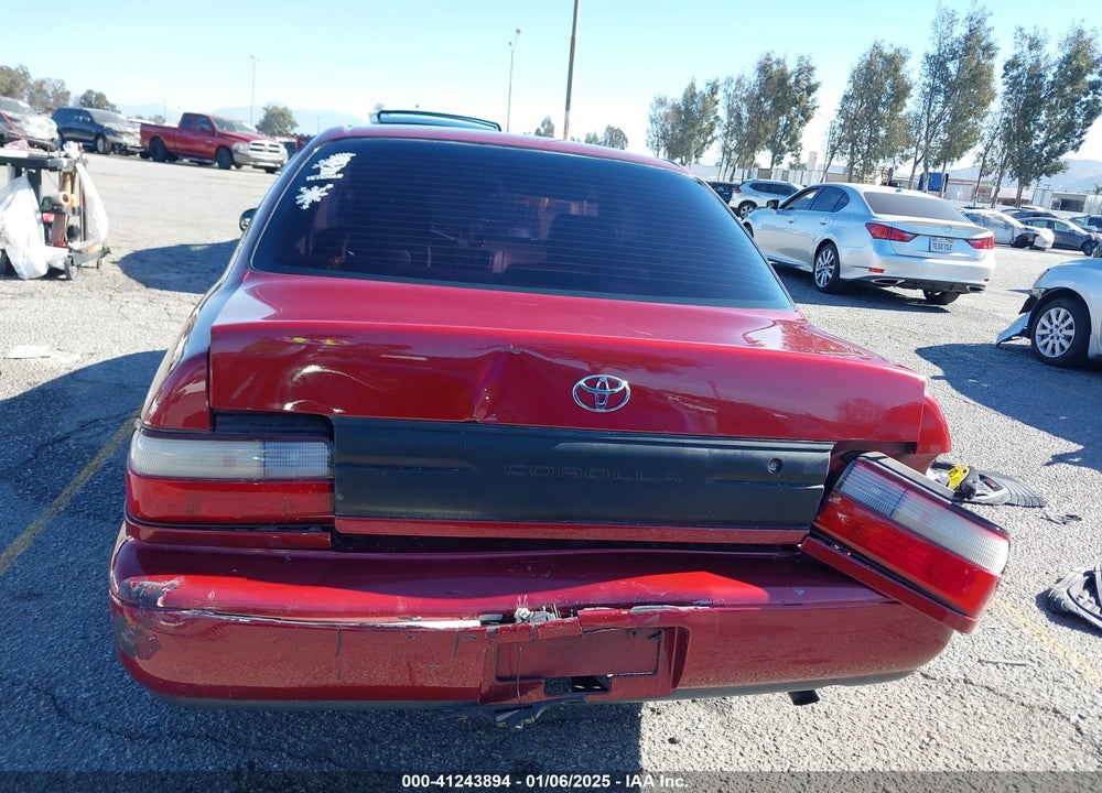 1997 TOYOTA COROLLA STD VIN: 1NXBA02E9VZ516044