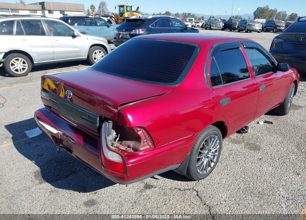 1997 TOYOTA COROLLA STD VIN: 1NXBA02E9VZ516044