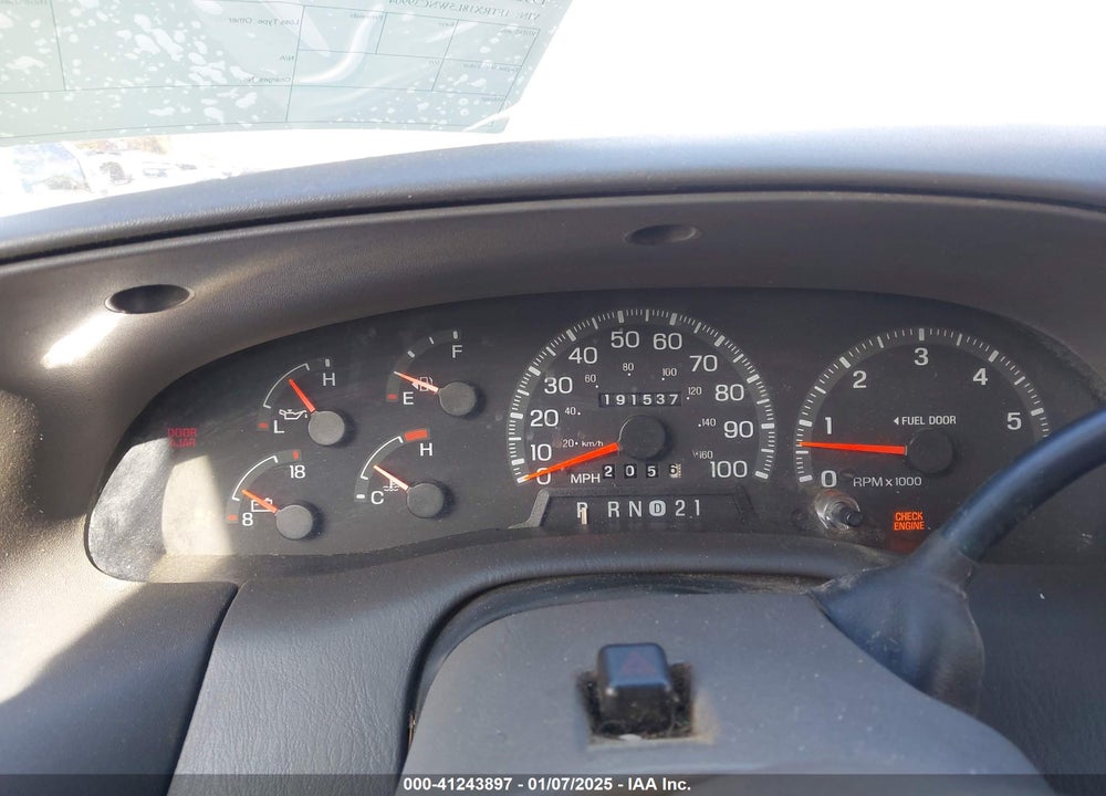 1998 FORD F-150 LARIAT/STANDARD/XL/XLT VIN: 1FTRX18L5WNC39904