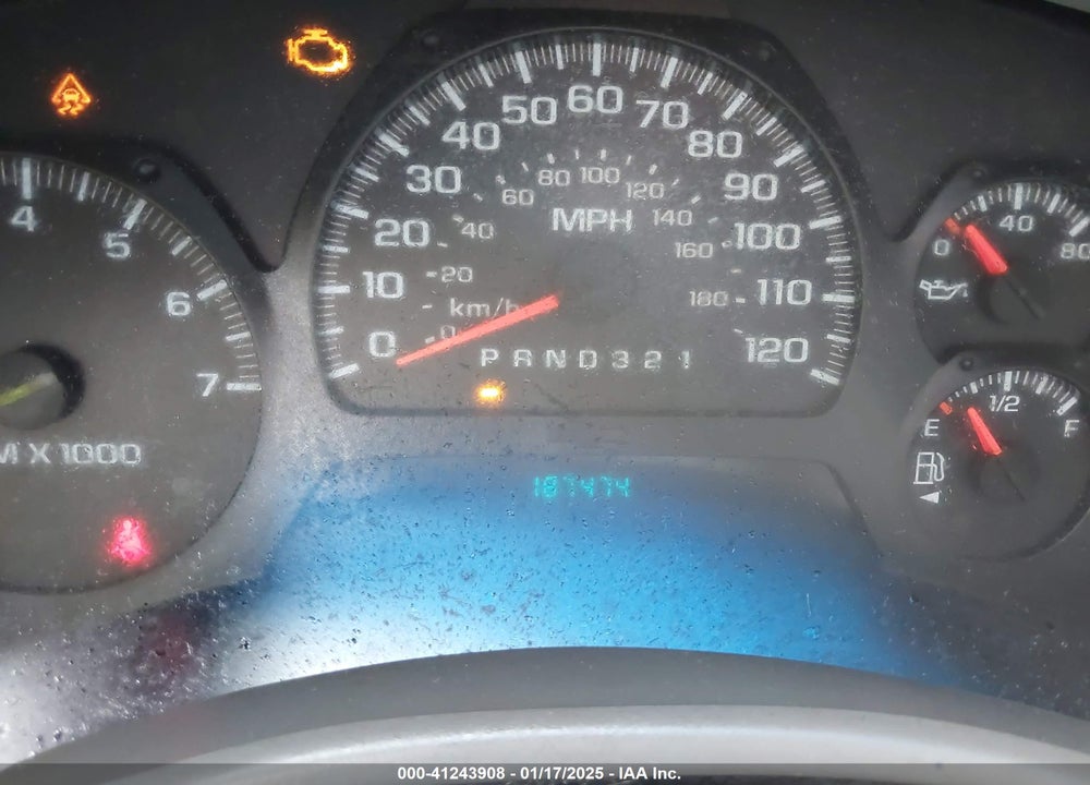 2007 CHEVROLET TRAILBLAZER LS VIN: 1GNDS13S672174269