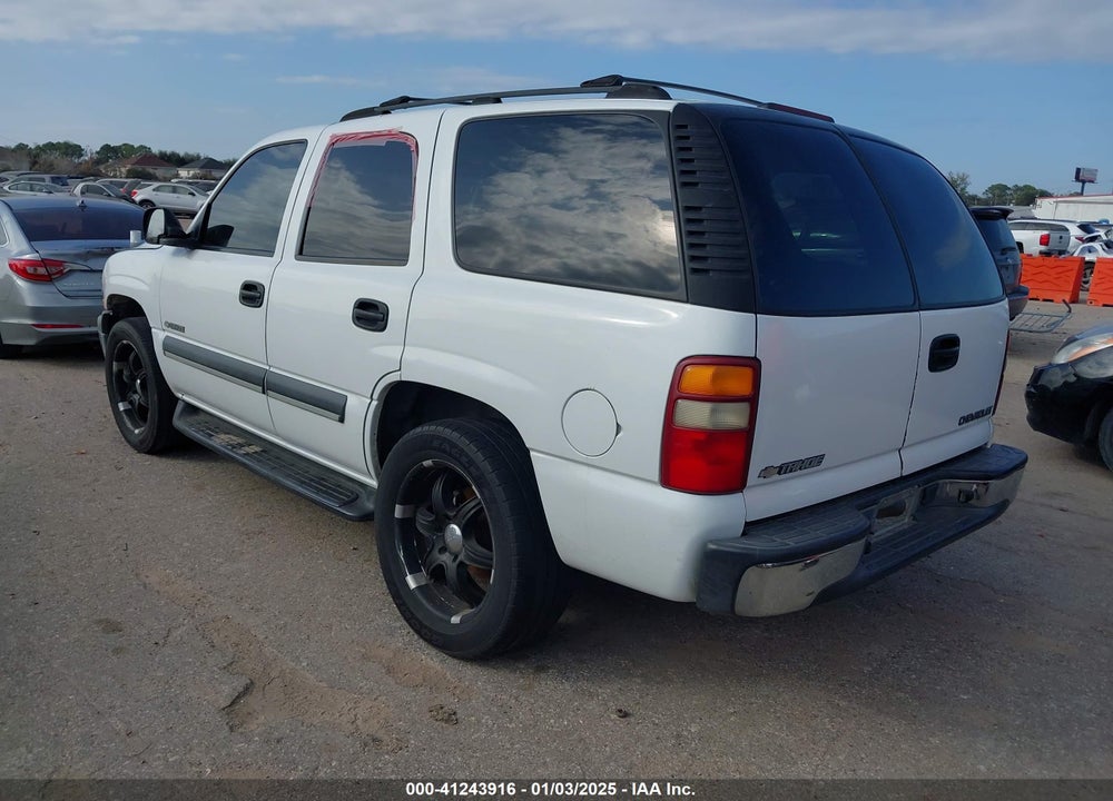 2003 CHEVROLET TAHOE LS VIN: 1GNEC13V23R154291