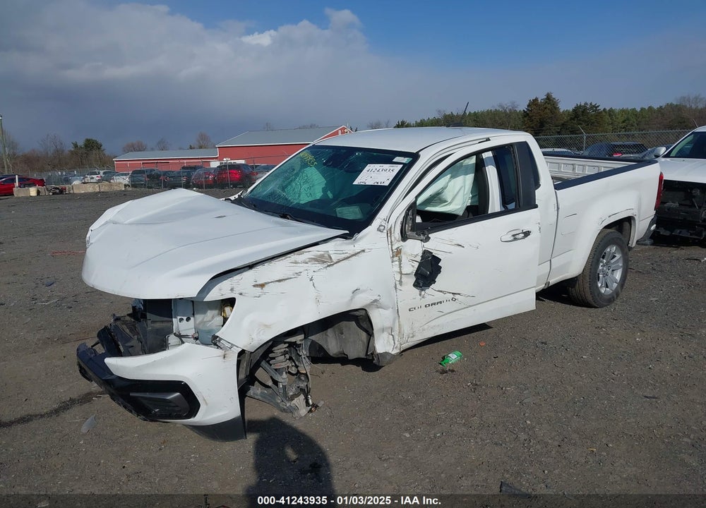 2021 CHEVROLET COLORADO 2WD LONG BOX LT VIN: 1GCHSCEA6M1208335