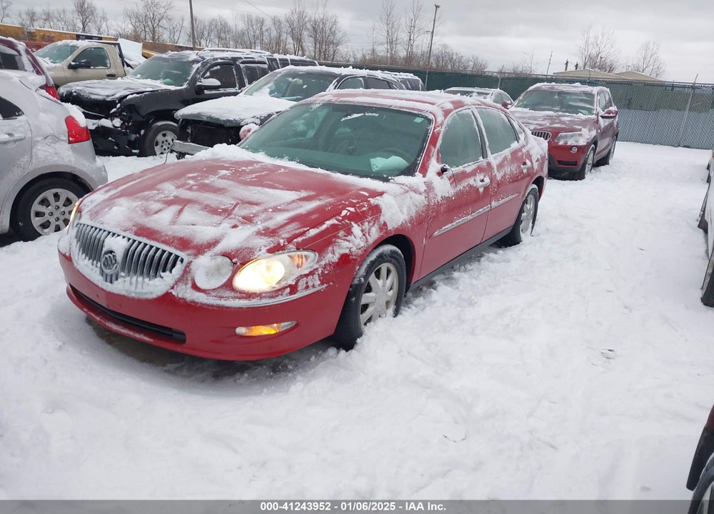 2008 BUICK LACROSSE CX VIN: 2G4WC582481326741