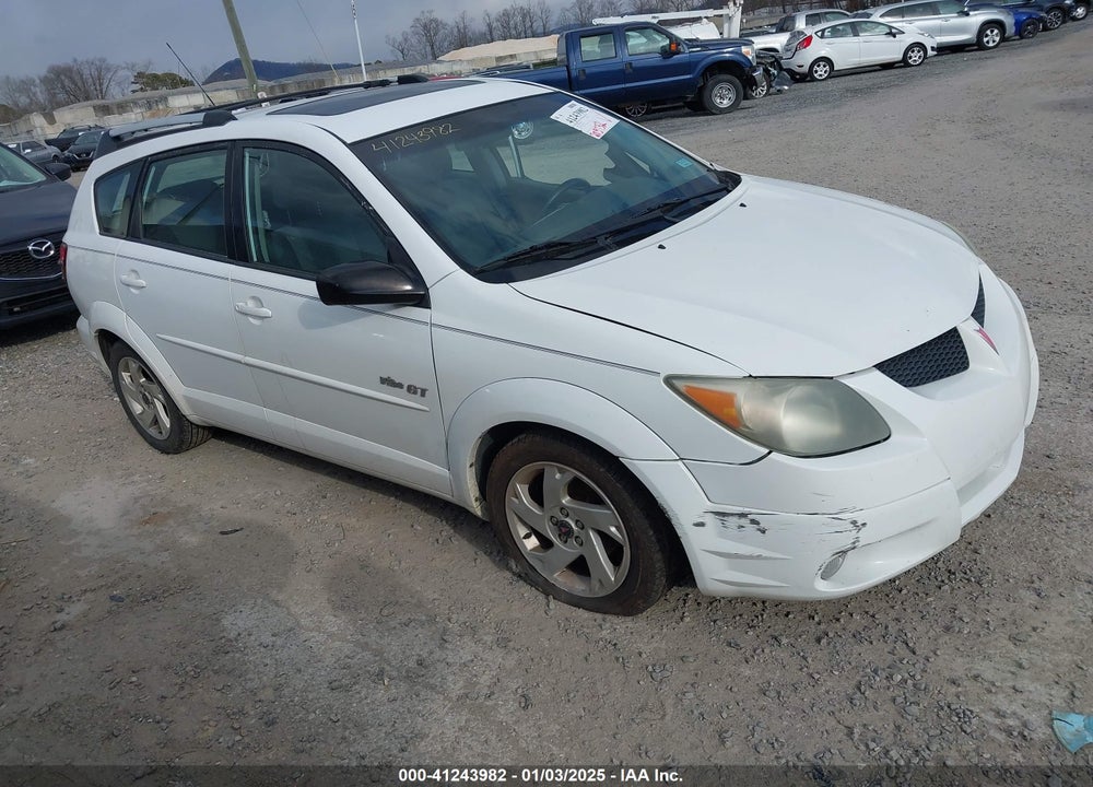 2003 PONTIAC VIBE VIN: 5Y2SN62L33Z443893