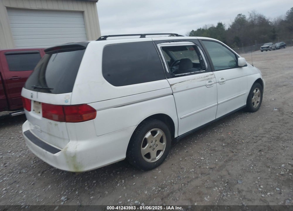 2001 HONDA ODYSSEY EX VIN: 2HKRL18611H580909