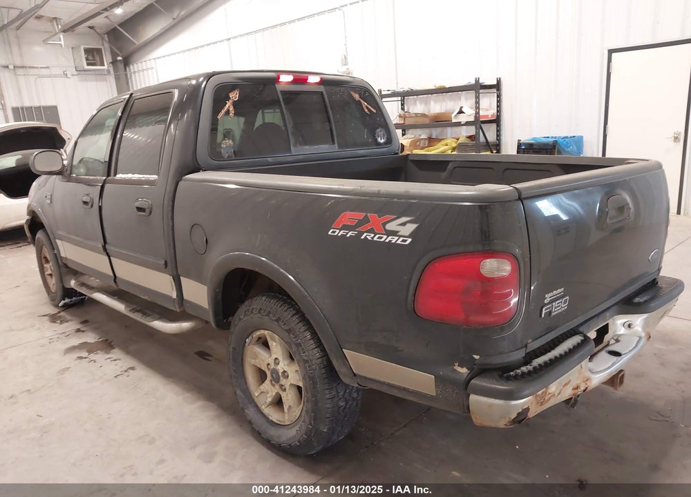 2001 FORD F-150 KING RANCH EDITION/LARIAT/XLT VIN: 1FTRW08L21KD75897