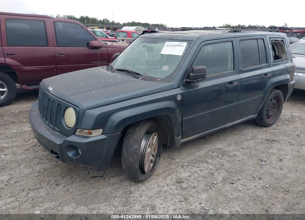 2008 JEEP PATRIOT SPORT VIN: 1J8FF28W98D677574