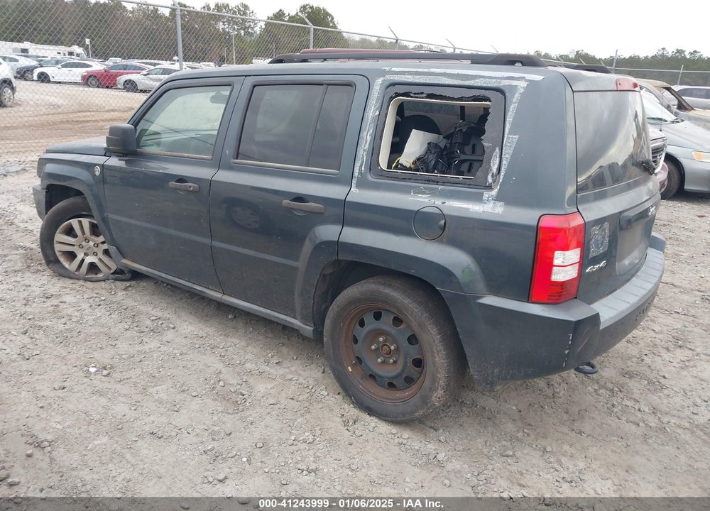 2008 JEEP PATRIOT SPORT VIN: 1J8FF28W98D677574