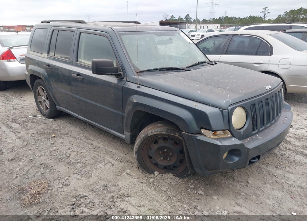 2008 JEEP PATRIOT SPORT VIN: 1J8FF28W98D677574