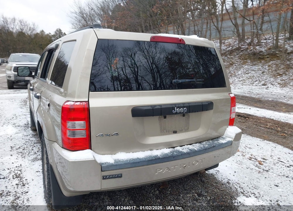 2009 JEEP PATRIOT SPORT VIN: 1J4FF28B99D153311