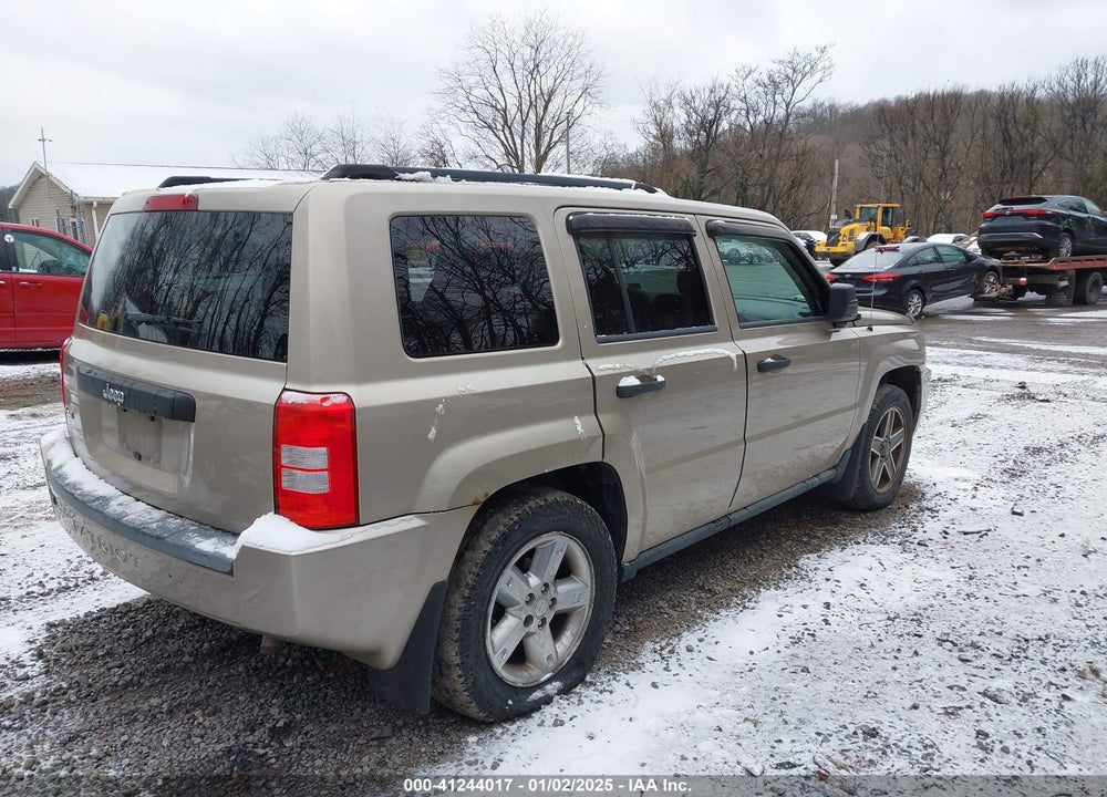 2009 JEEP PATRIOT SPORT VIN: 1J4FF28B99D153311