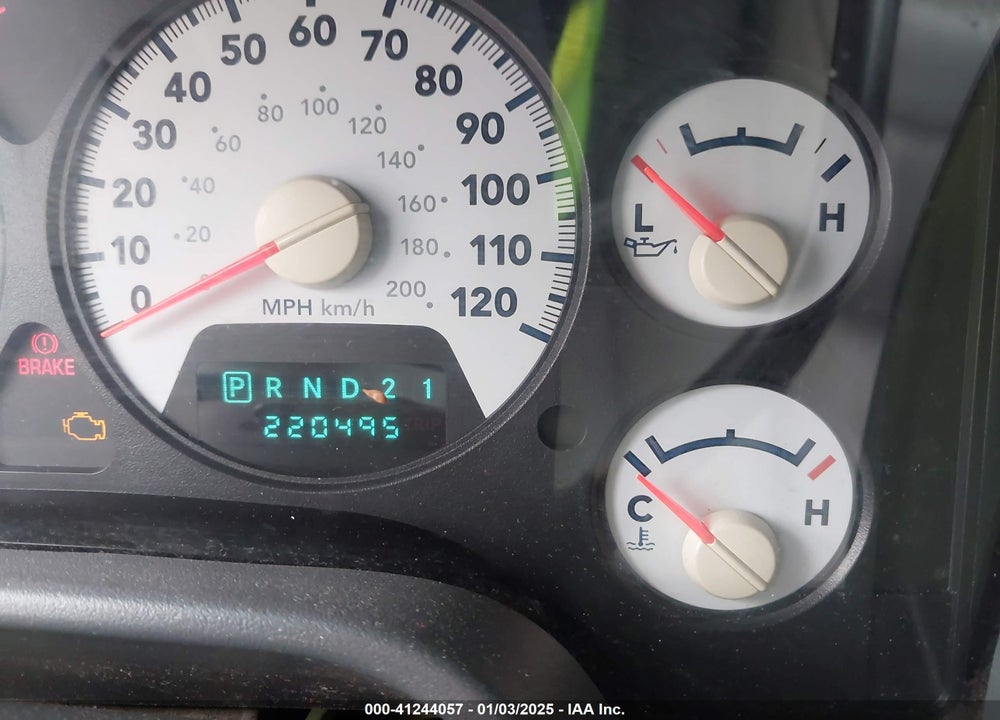 2007 DODGE RAM 1500 SLT/TRX4 OFF ROAD/SPORT VIN: 1D7HU18247S116745
