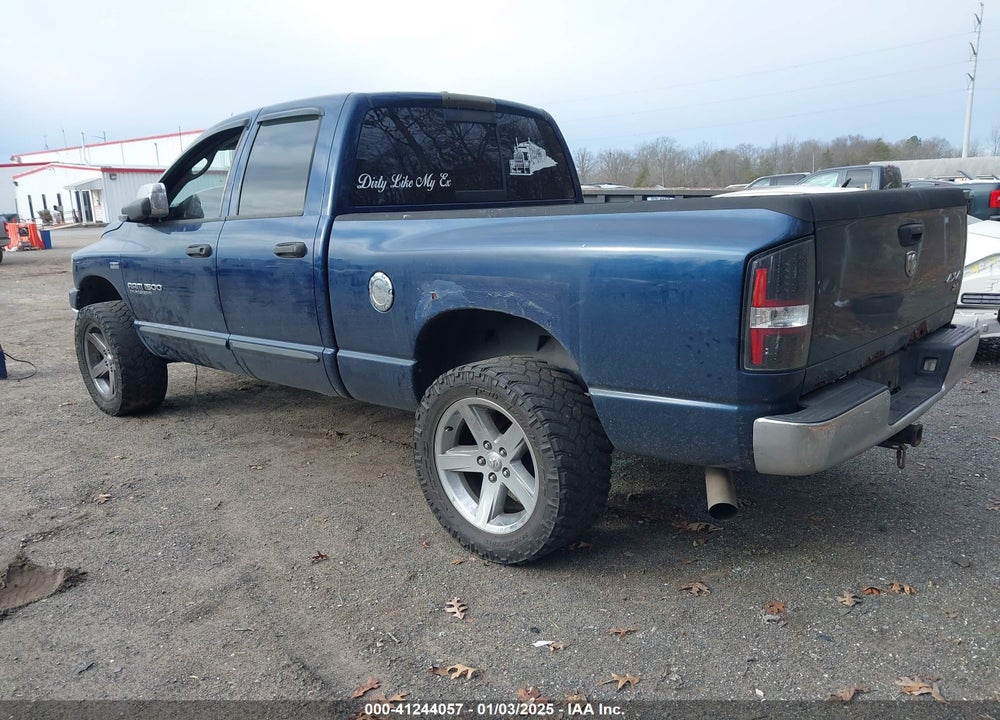 2007 DODGE RAM 1500 SLT/TRX4 OFF ROAD/SPORT VIN: 1D7HU18247S116745
