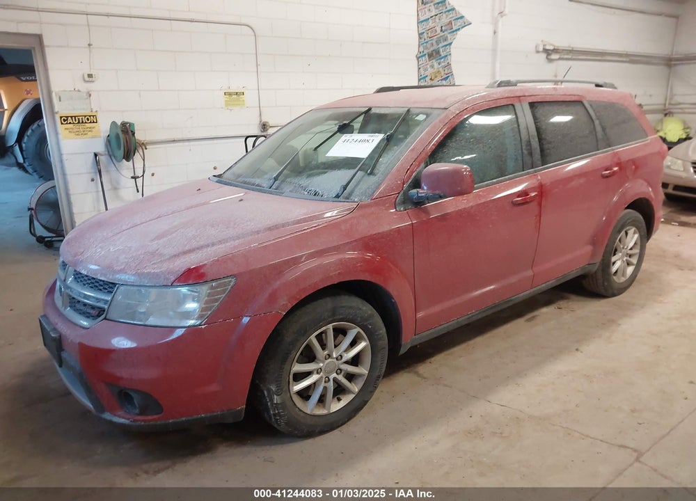 2013 DODGE JOURNEY SXT VIN: 3C4PDDBG0DT507400