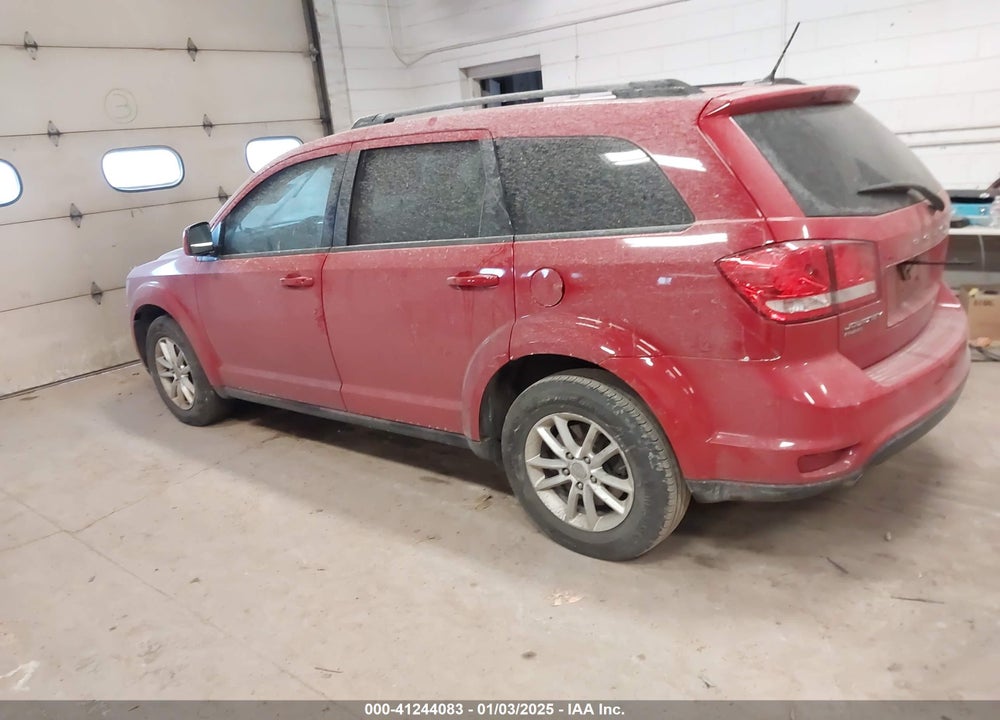 2013 DODGE JOURNEY SXT VIN: 3C4PDDBG0DT507400