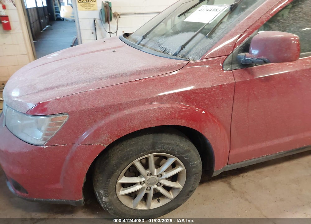 2013 DODGE JOURNEY SXT VIN: 3C4PDDBG0DT507400