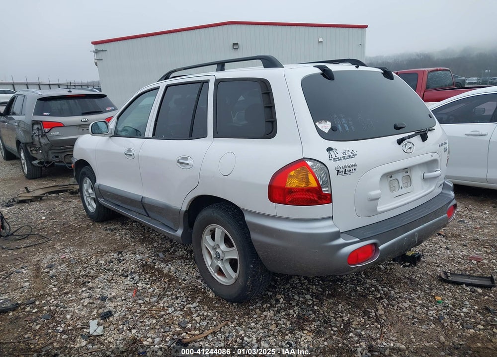 2003 HYUNDAI SANTA FE GLS/LX VIN: KM8SC73E23U536604