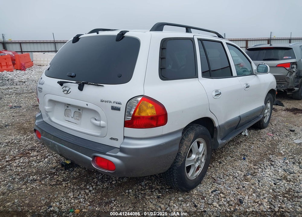 2003 HYUNDAI SANTA FE GLS/LX VIN: KM8SC73E23U536604