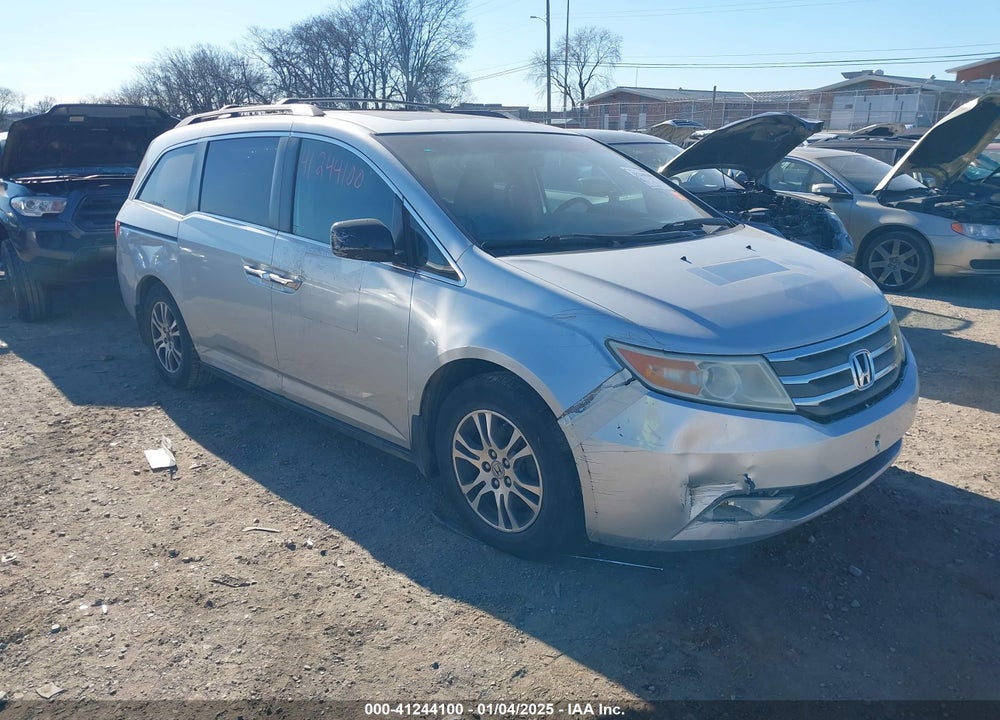 2011 HONDA ODYSSEY EX-L VIN: 5FNRL5H66BB042729