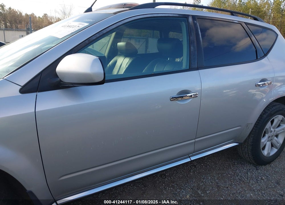 2006 NISSAN MURANO SL VIN: JN8AZ08T06W417329