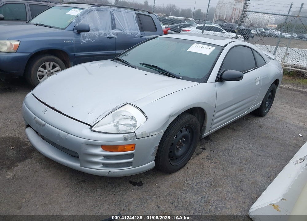 2001 MITSUBISHI ECLIPSE GS VIN: 4A3AC44G51E046967