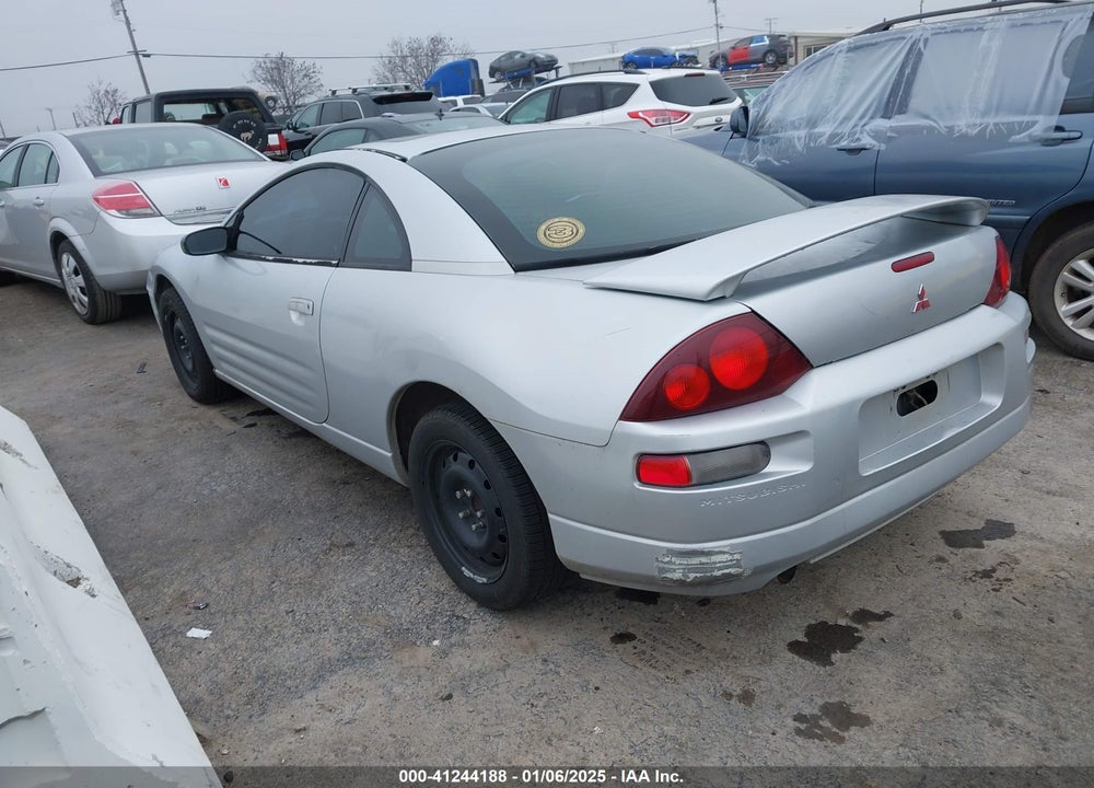2001 MITSUBISHI ECLIPSE GS VIN: 4A3AC44G51E046967