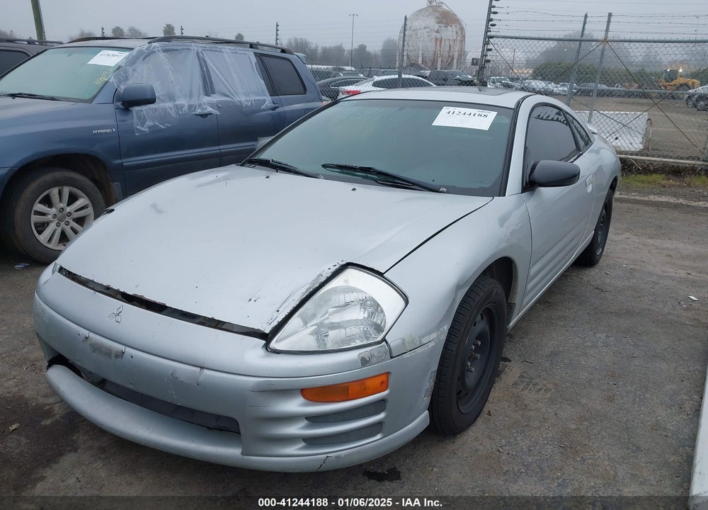 2001 MITSUBISHI ECLIPSE GS VIN: 4A3AC44G51E046967