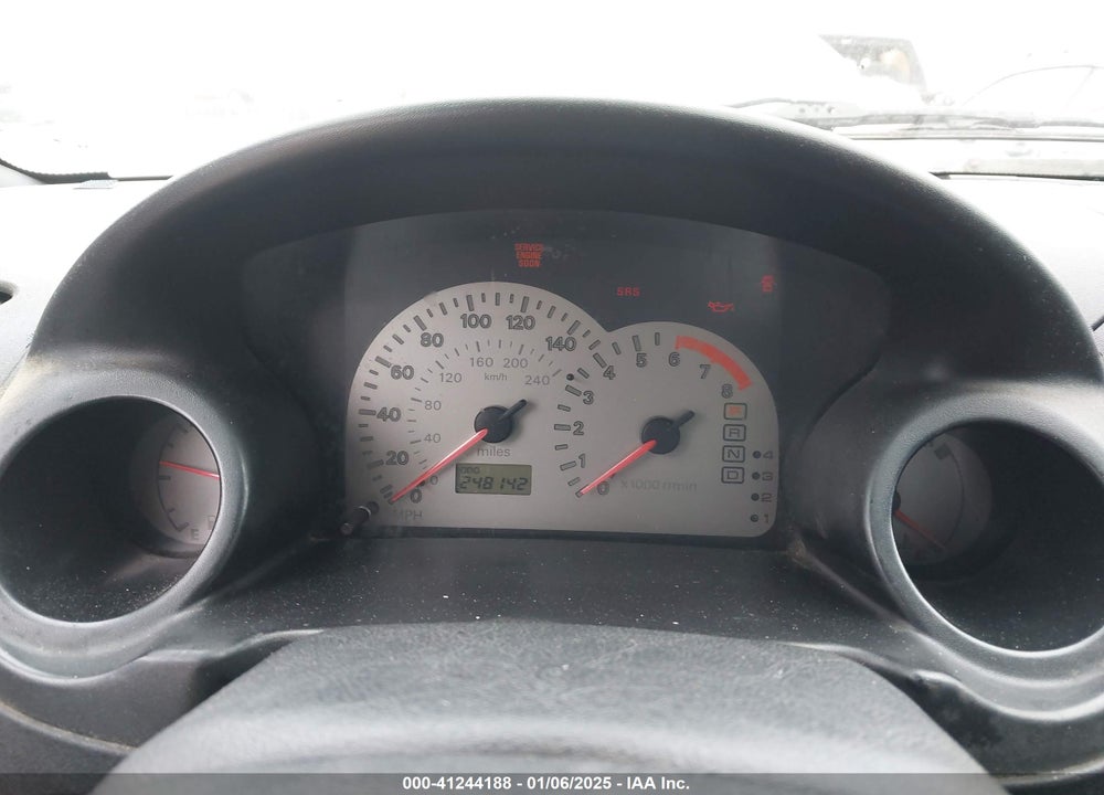 2001 MITSUBISHI ECLIPSE GS VIN: 4A3AC44G51E046967