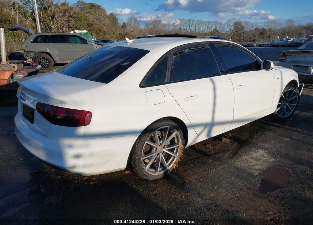 2016 AUDI A4 2.0T PREMIUM VIN: WAUAFAFL5GN015498