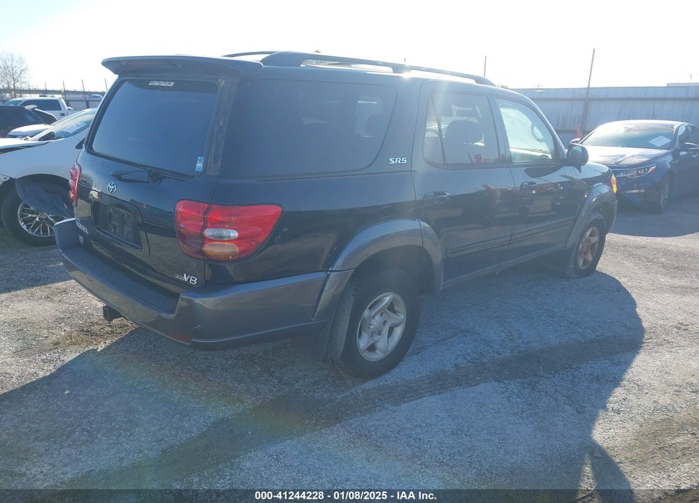 2003 TOYOTA SEQUOIA SR5 V8 VIN: 5TDZT34AX3S166031