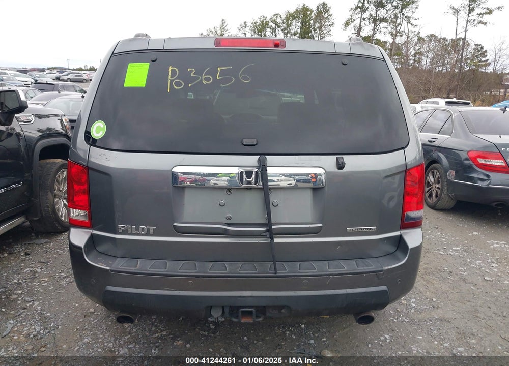 2009 HONDA PILOT TOURING VIN: 5FNYF38829B023601