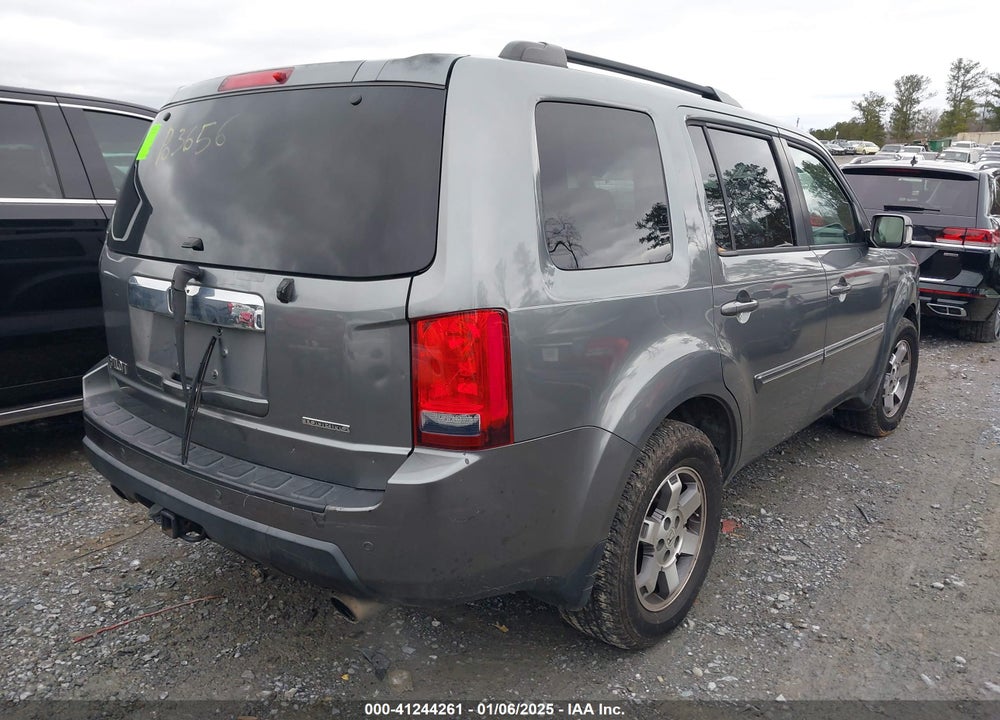 2009 HONDA PILOT TOURING VIN: 5FNYF38829B023601