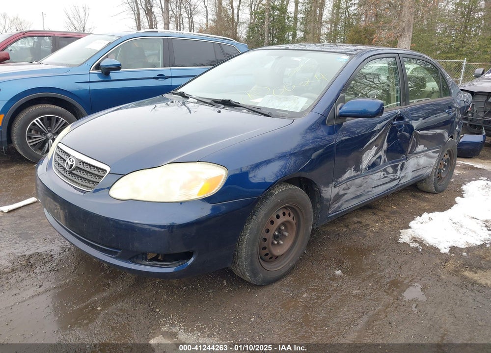 2007 TOYOTA COROLLA VIN: JTDBR32E070107830