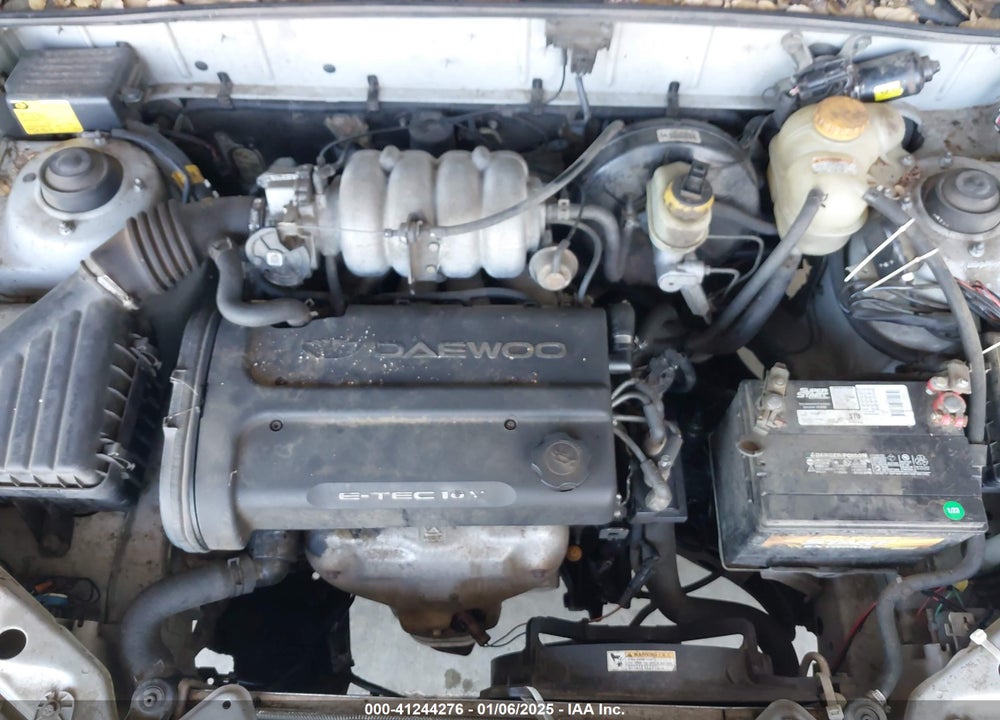 2002 DAEWOO LANOS S VIN: KLATA22642B703851