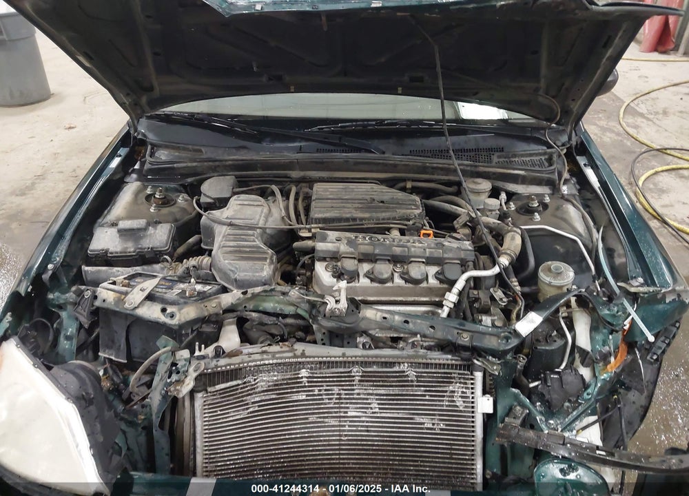 2002 HONDA CIVIC LX VIN: 2HGES15552H551051