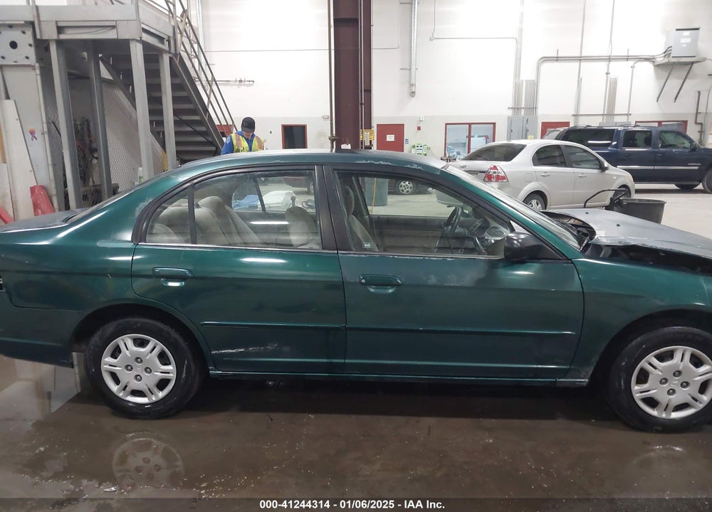 2002 HONDA CIVIC LX VIN: 2HGES15552H551051