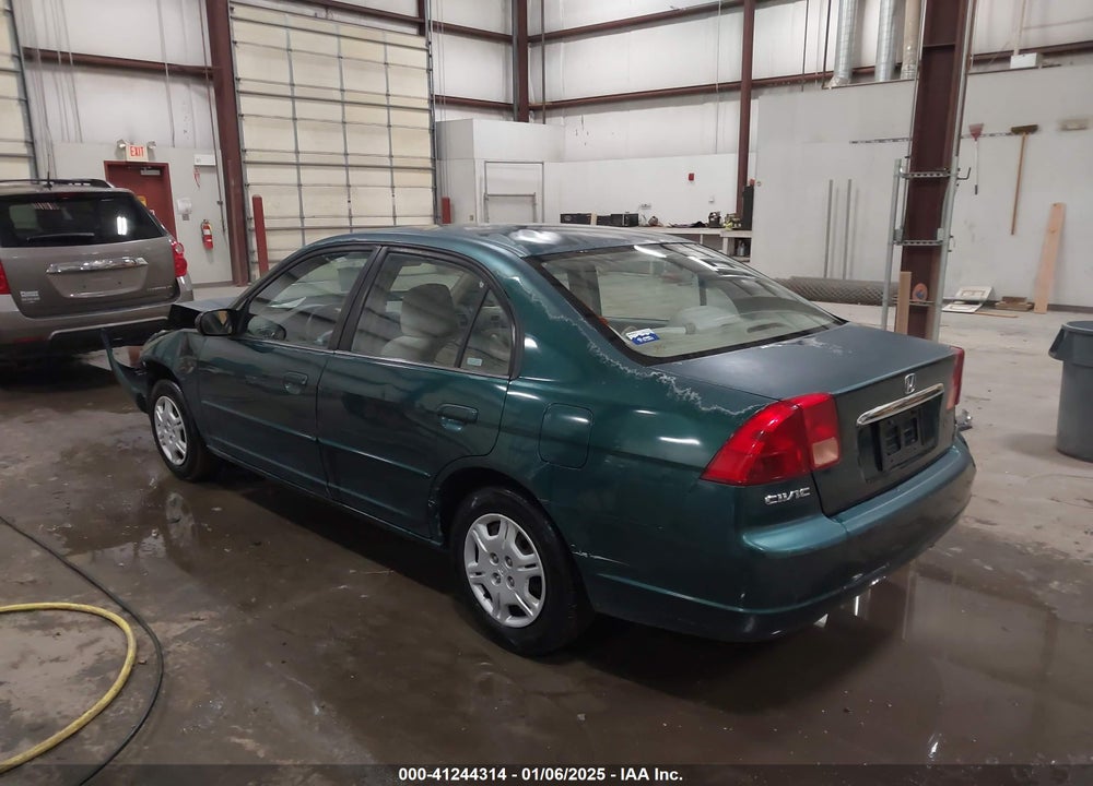 2002 HONDA CIVIC LX VIN: 2HGES15552H551051