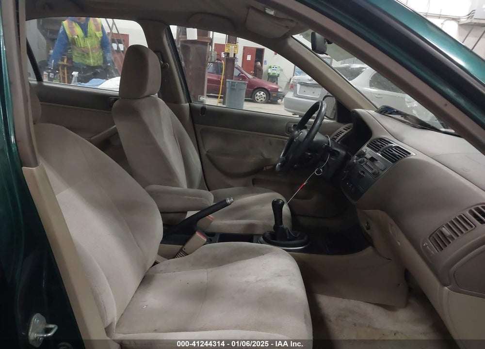 2002 HONDA CIVIC LX VIN: 2HGES15552H551051