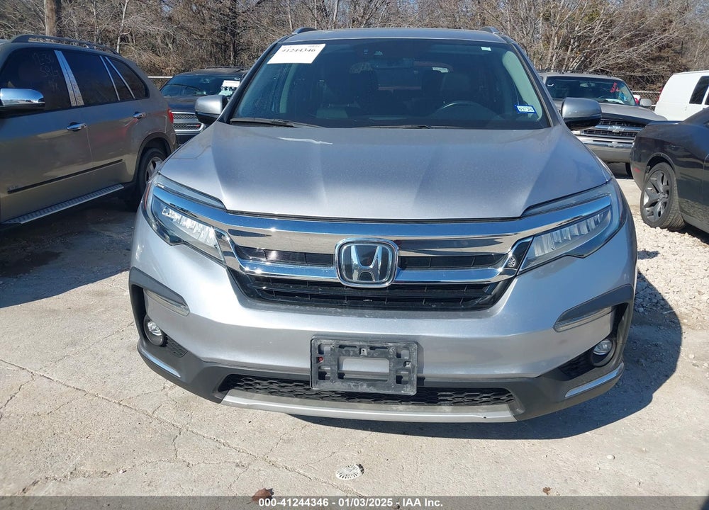 2021 HONDA PILOT AWD ELITE VIN: 5FNYF6H01MB008009
