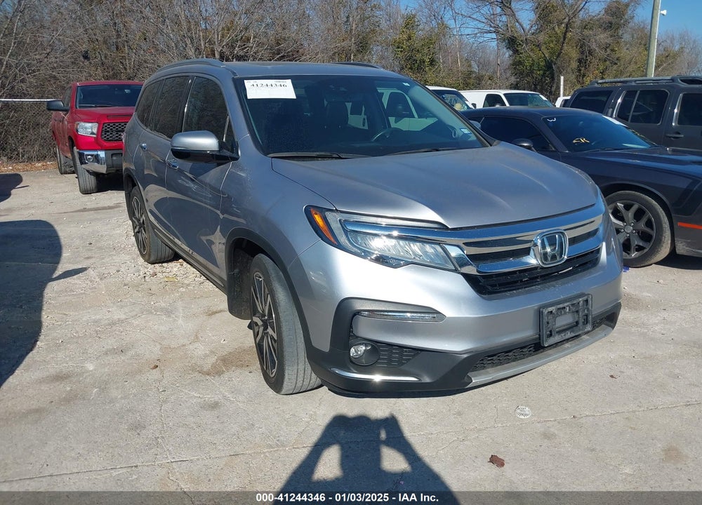 2021 HONDA PILOT AWD ELITE VIN: 5FNYF6H01MB008009