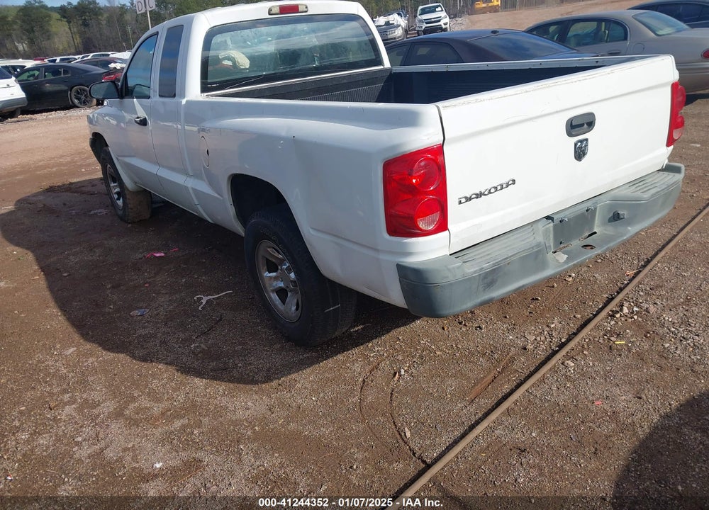 2007 DODGE DAKOTA VIN: 1D7HE22K77S253416
