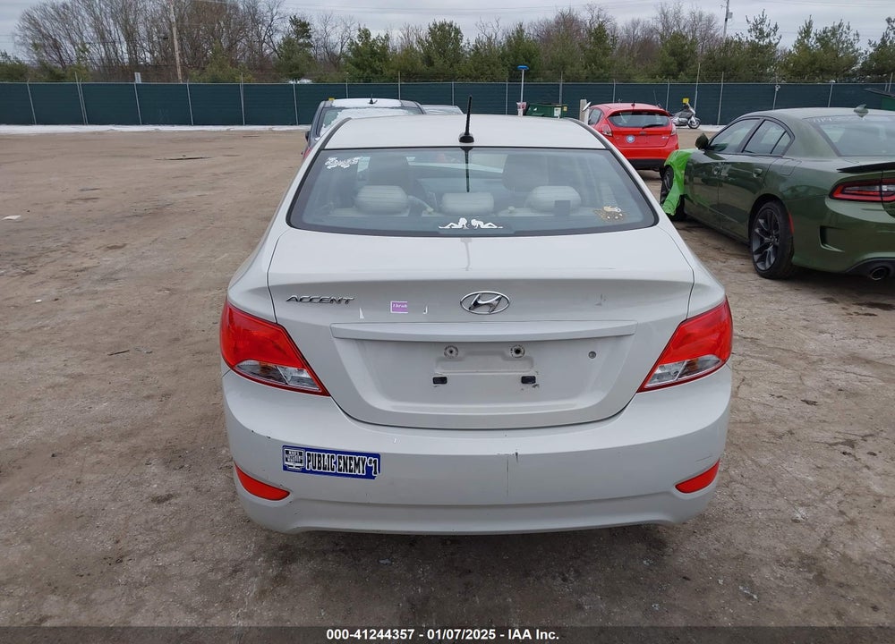 2015 HYUNDAI ACCENT VIN: KMHCT4AE8FU934474