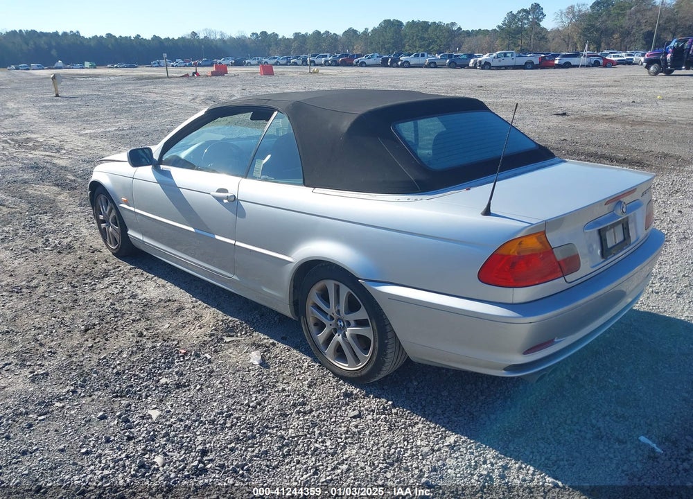 2003 BMW 330CI VIN: WBABS53423JU96610